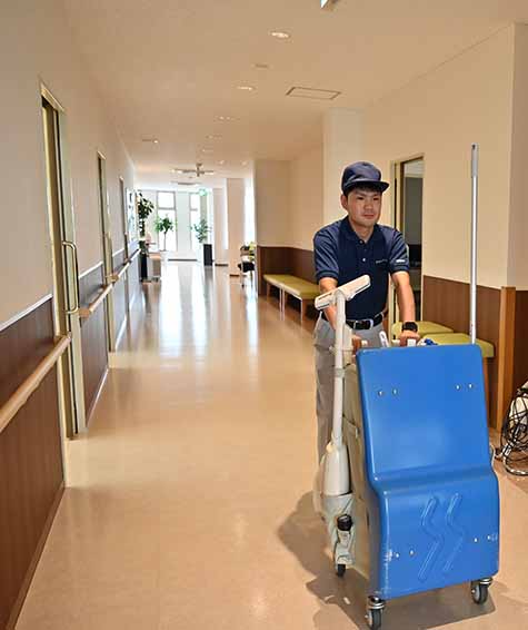 クリニック・病院清掃業務で養われた 品質第一主義